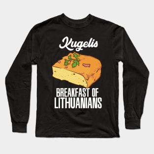 Kugelis, Lithuanian, Proud Lithuanian Long Sleeve T-Shirt